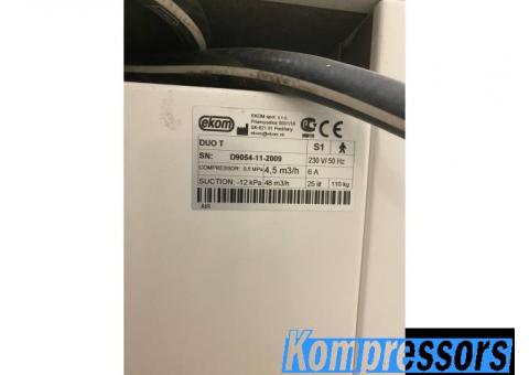 Продам стоматологический компрессор ekom duo t